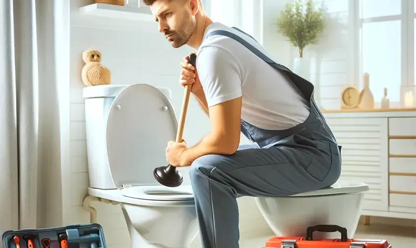 Cómo desatascar un WC muy atascado