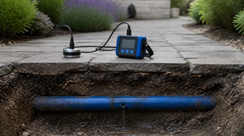 Cómo Localizar una Fuga de Agua en una Tubería Enterrada