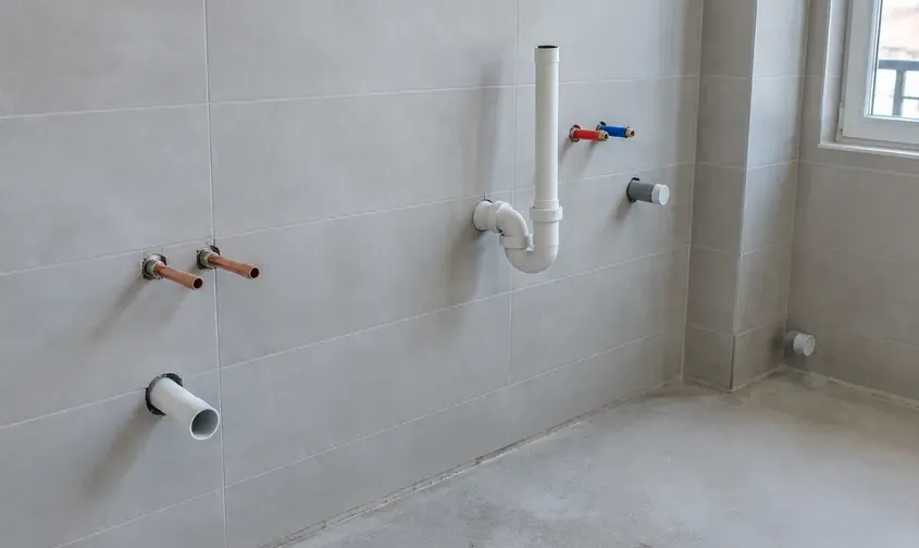 Altura del desagüe del lavabo, el fregadero y la lavadora