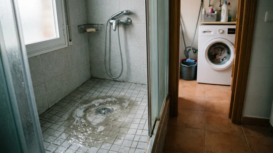 Por qué sale agua por la ducha cuando uso la lavadora (y qué significa)