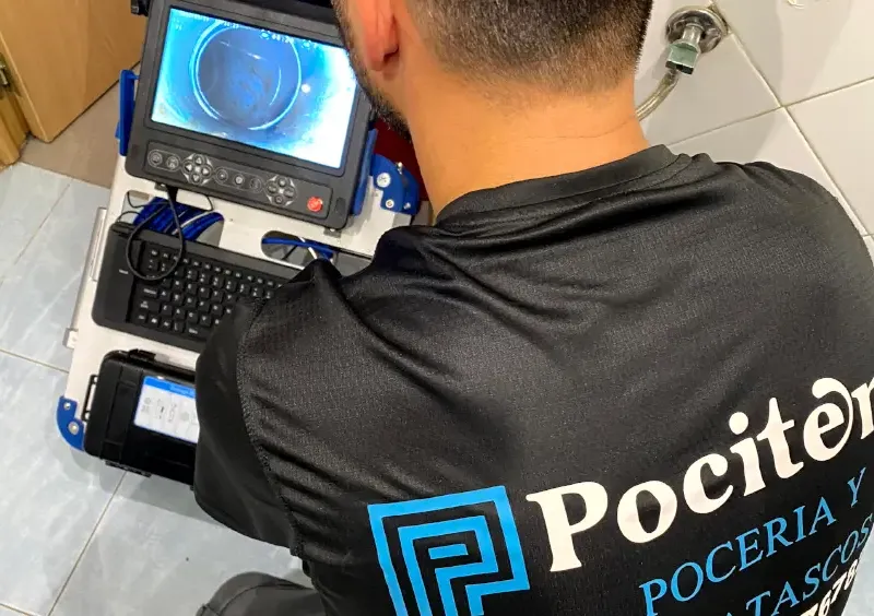 Inspección de Tuberías con Cámara - Desatascos Pociten Madrid