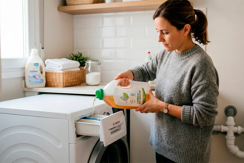 DETERGENTES QUE NO ATASCAN LAS TUBERÍAS