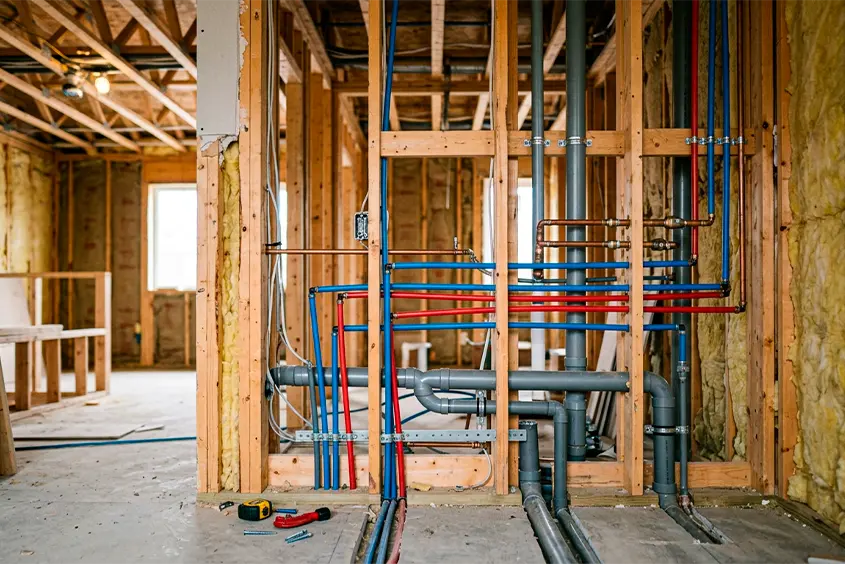 POR DÓNDE VAN LAS TUBERÍAS DE AGUA EN CASA