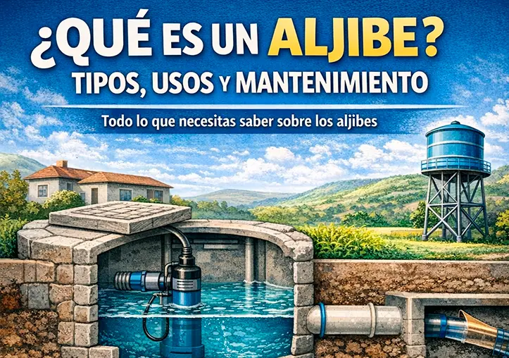¿QUÉ ES UN ALJIBE? TIPOS, USOS Y MANTENIMIENTO