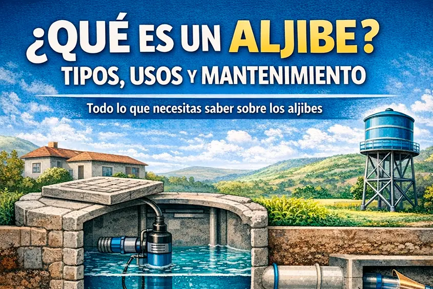 ¿QUÉ ES UN ALJIBE? TIPOS, USOS Y MANTENIMIENTO