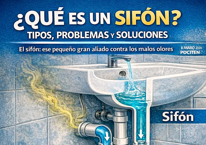 ¿QUÉ ES UN SIFÓN? TIPOS, PROBLEMAS Y SOLUCIONES