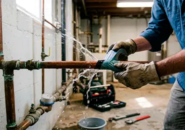 CÓMO TAPAR UNA FUGA DE AGUA