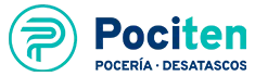 Logo Desatascos Pociten Blanco
